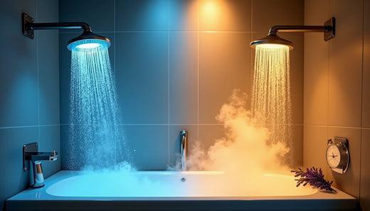 douche chaude ou douche froide avant d'aller dormir